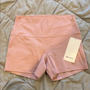 Lululemon Align High-Rise Short 4” - Size 10 - Pink Haze